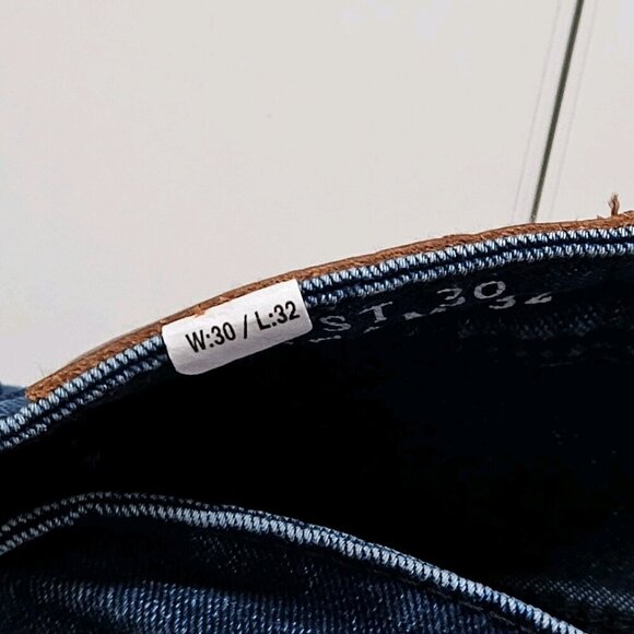 Only & Sons Jeans Men 30x32 (31) Blue Button Fly Skinny Cotton 22005280 Preppy - Picture 11 of 16